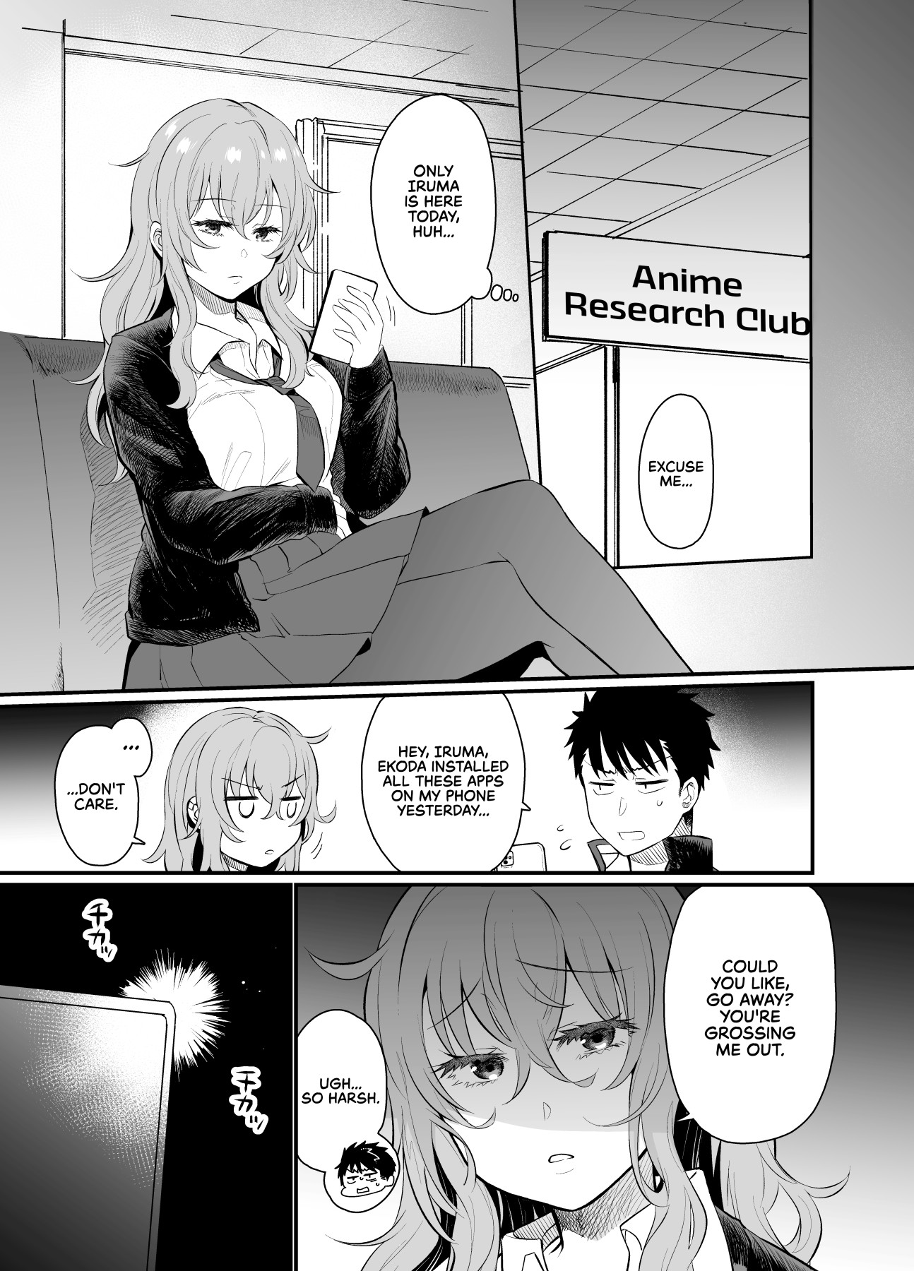 Hentai Manga Comic-Punishing Cheeky Kouhai Gyaru With Hypnosis Sex-Read-9